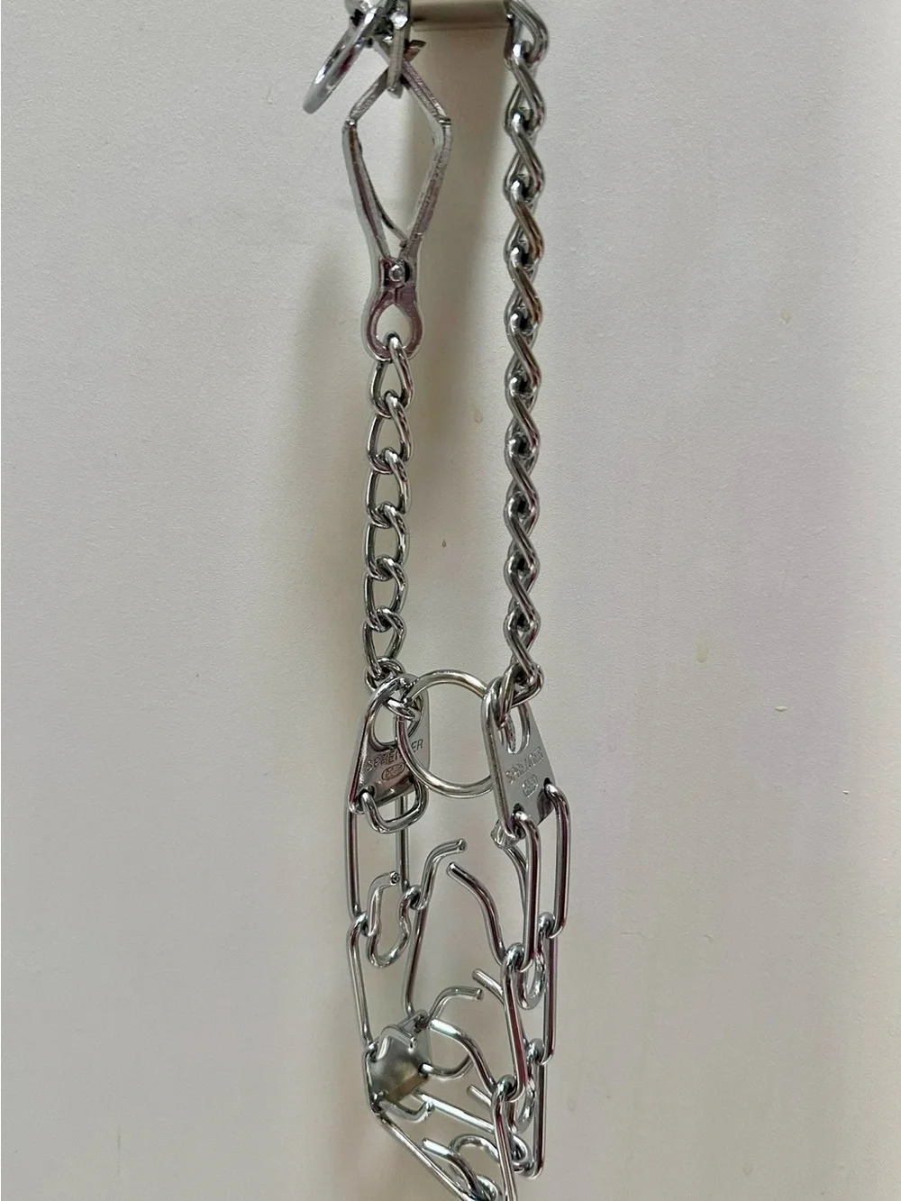 Herm Sprenger Ultra-Plus Training Dog Prong Collar with Latch-Small-2.25 mm